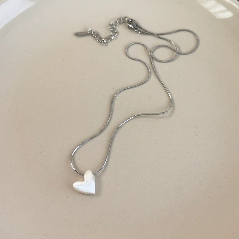 Wholesale Stainless Steel Snake Bone Chain Geometric Style Necklace For Women With Electroplating Processing - Image 6
