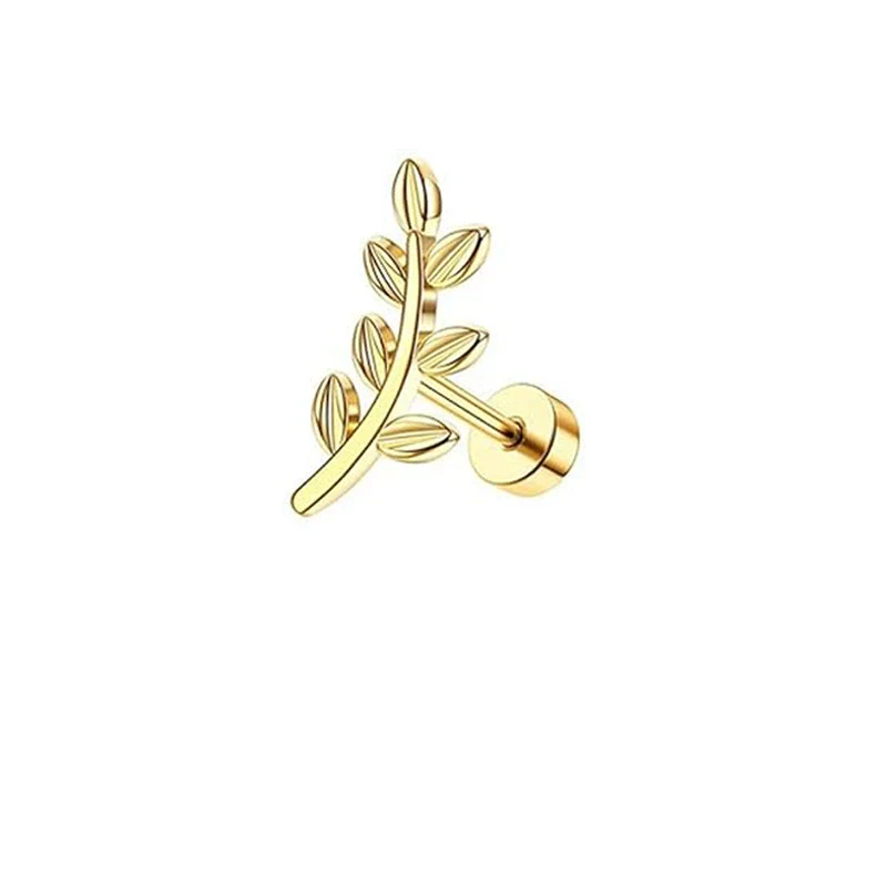 Wholesale Stainless Steel Star Shape Ear Nail Piercing Jewelry - Image 8