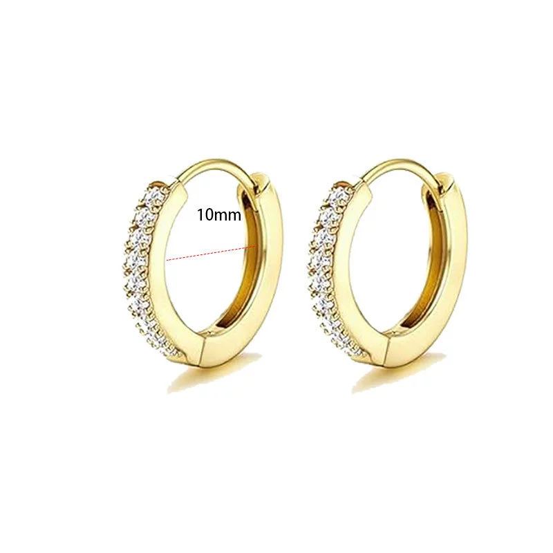 Wholesale Stainless Steel Water Drop Hoop Earrings For Women Electroplated Personality Minimalist Style - Image 8