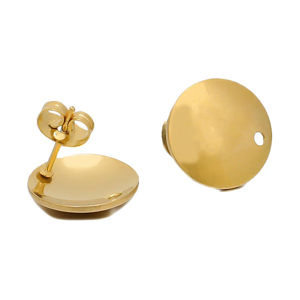 Wholesale Tassel Earrings Stainless Steel Geometric Rhombic Round Irregular Electroplated - Image 13