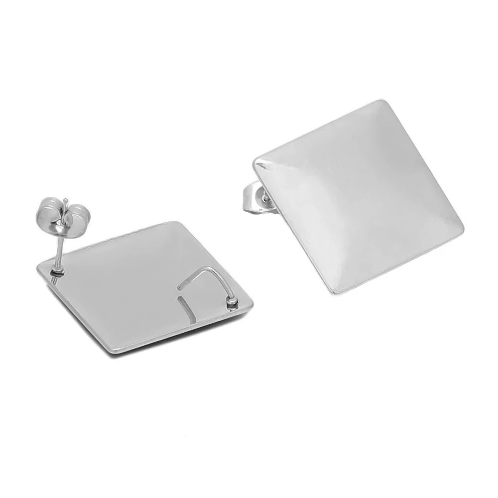 Wholesale Tassel Earrings Stainless Steel Geometric Rhombic Round Irregular Electroplated - Image 18