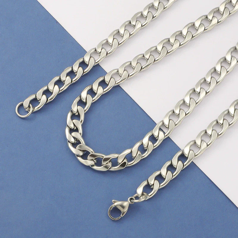 Wholesale Titanium Steel And Stainless Steel Cross Ushape Hip Hop Style Necklace For Men And Women - Image 9
