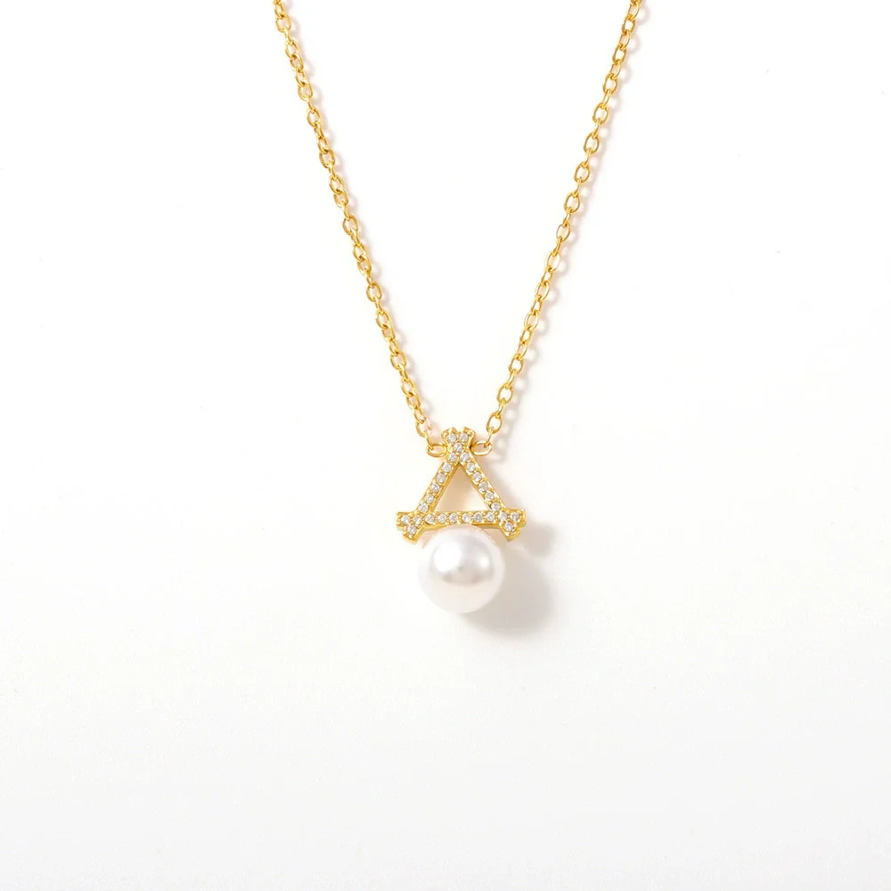 Wholesale Titanium Steel Bead Pendant Necklace With Geometric Pattern And Electroplating For Women - Image 5