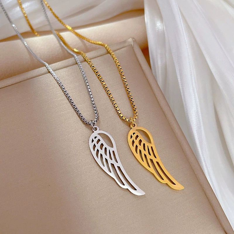 Wholesale Titanium Steel Geometric Style Electroplated Necklace Unisex - Image 2