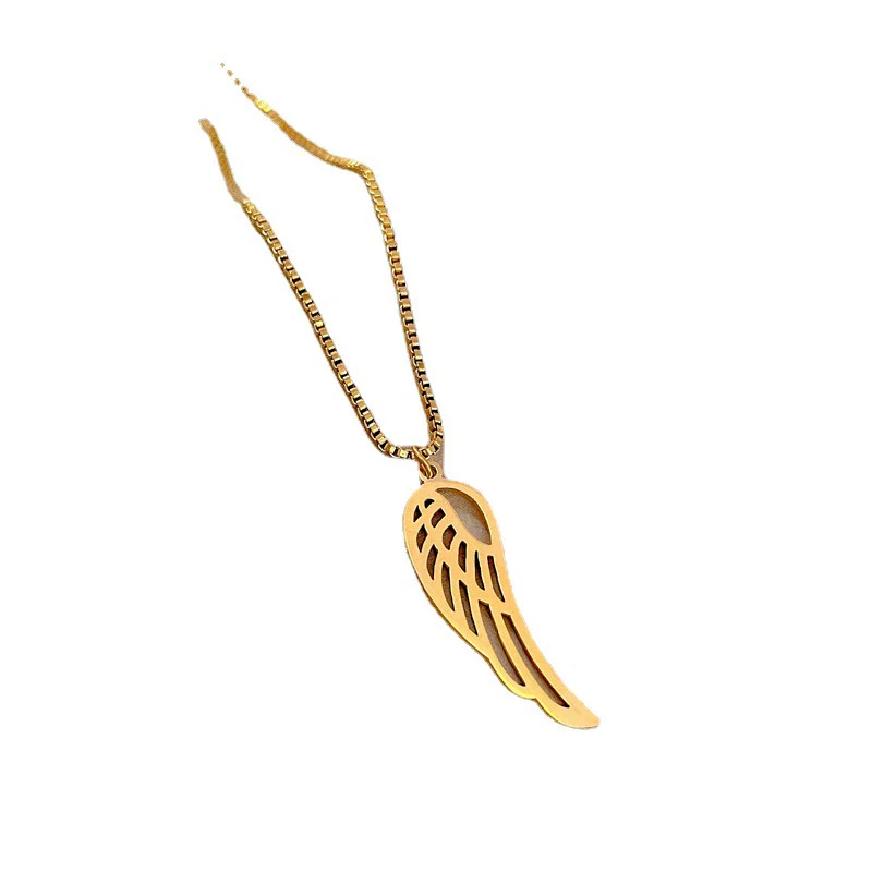 Wholesale Titanium Steel Geometric Style Electroplated Necklace Unisex - Image 5