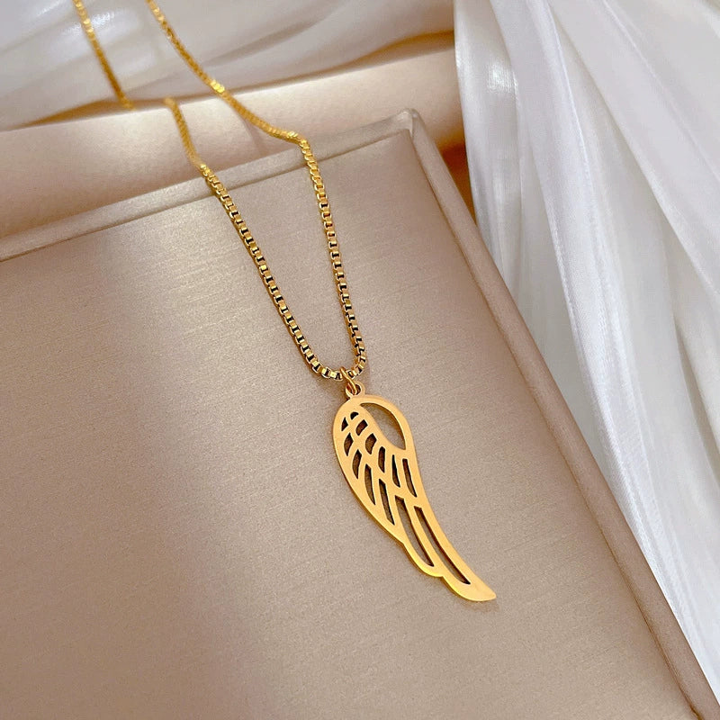 Wholesale Titanium Steel Geometric Style Electroplated Necklace Unisex - Image 6