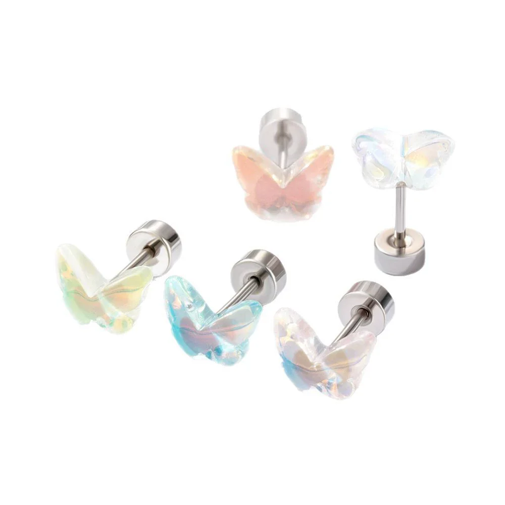 Wholesale Titanium Steel Handmade Animals Zodiac Sweet Style Women's Ear Nail - Image 4