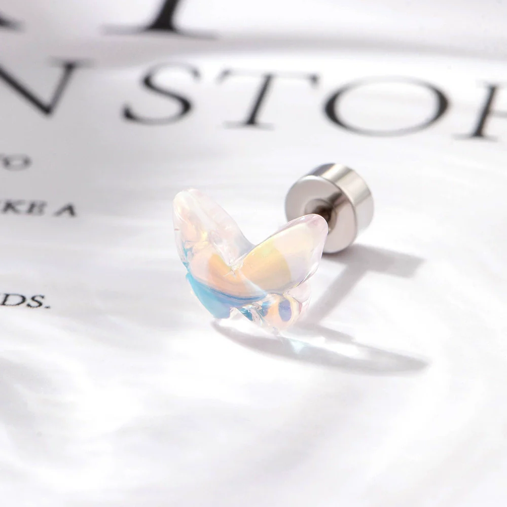 Wholesale Titanium Steel Handmade Animals Zodiac Sweet Style Women's Ear Nail - Image 9