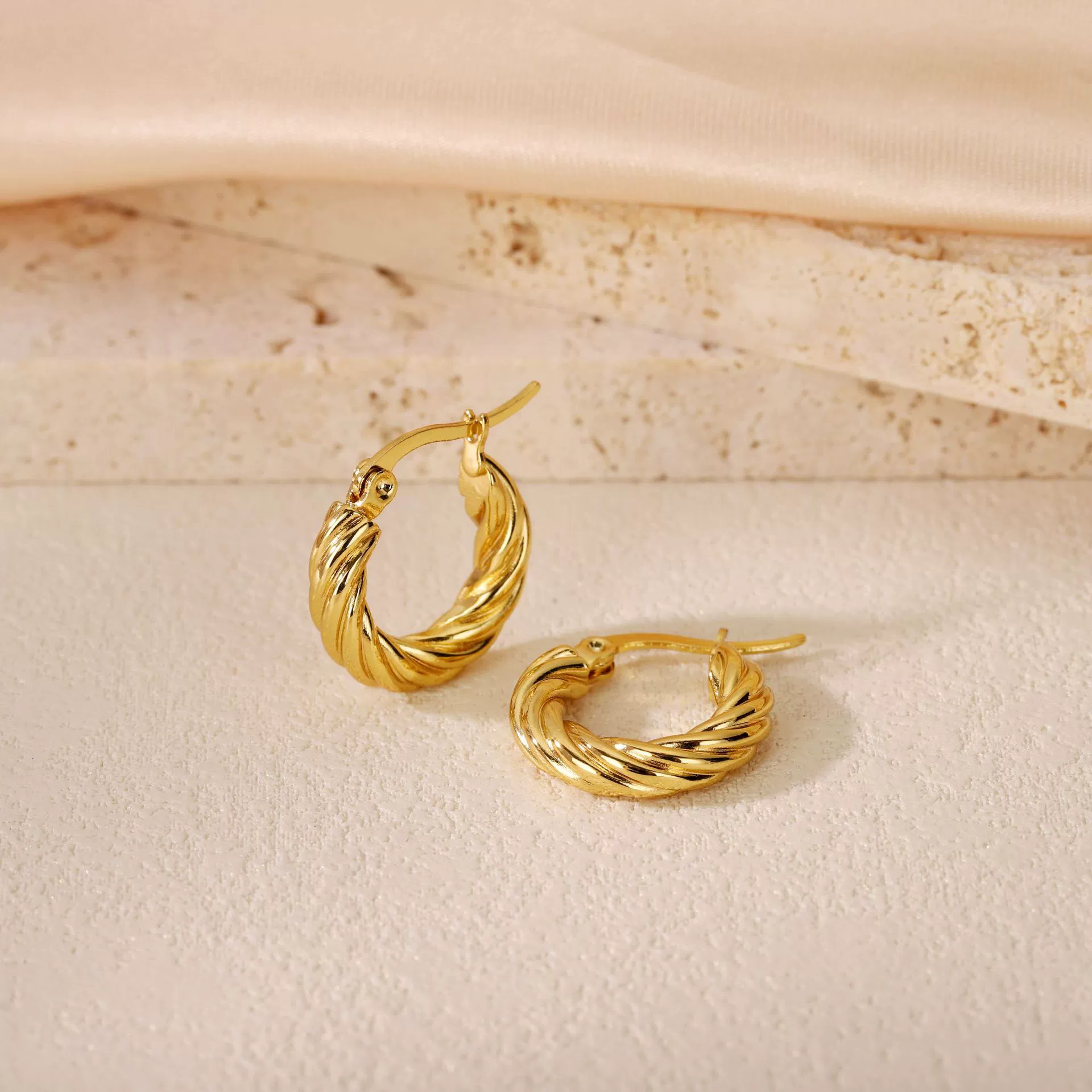 Wholesale Titanium Steel Women's Geometric Earrings Fashion Elegant Stereo Highend Polish Style - Image 14