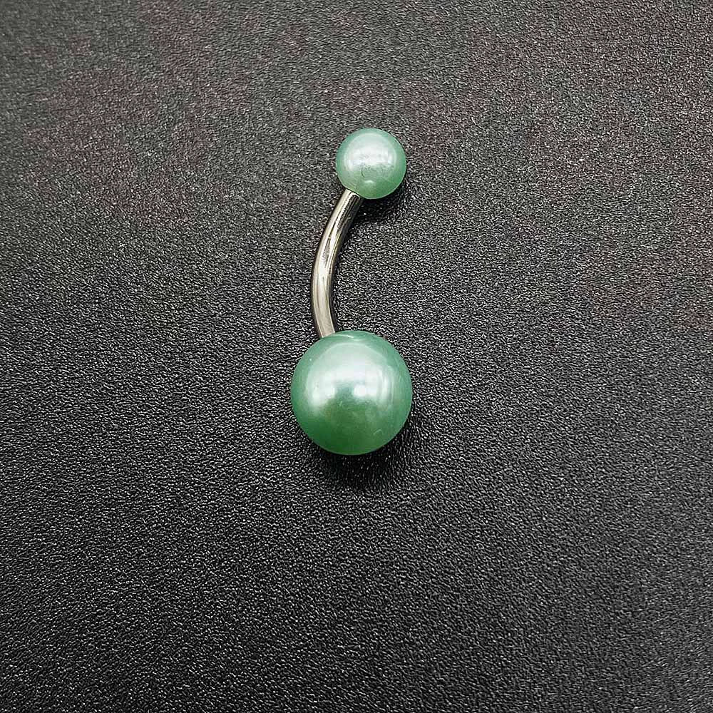 Wholesale Unisex Acrylic Navel Ring Jewelry Stainless Steel Candy Color Round Style - Image 11