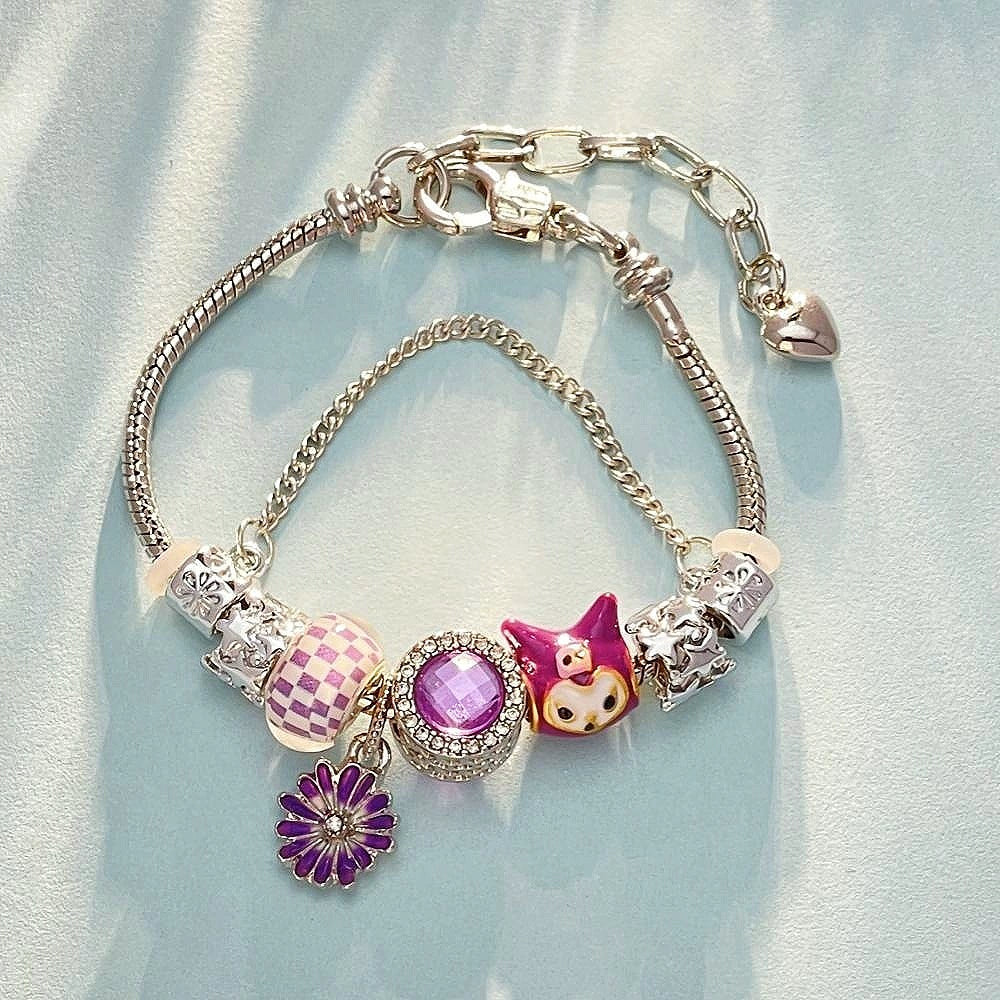Wholesale Unisex Cartoon Characters Zinc Alloy Electroplated Bracelet Jewelry - Image 10