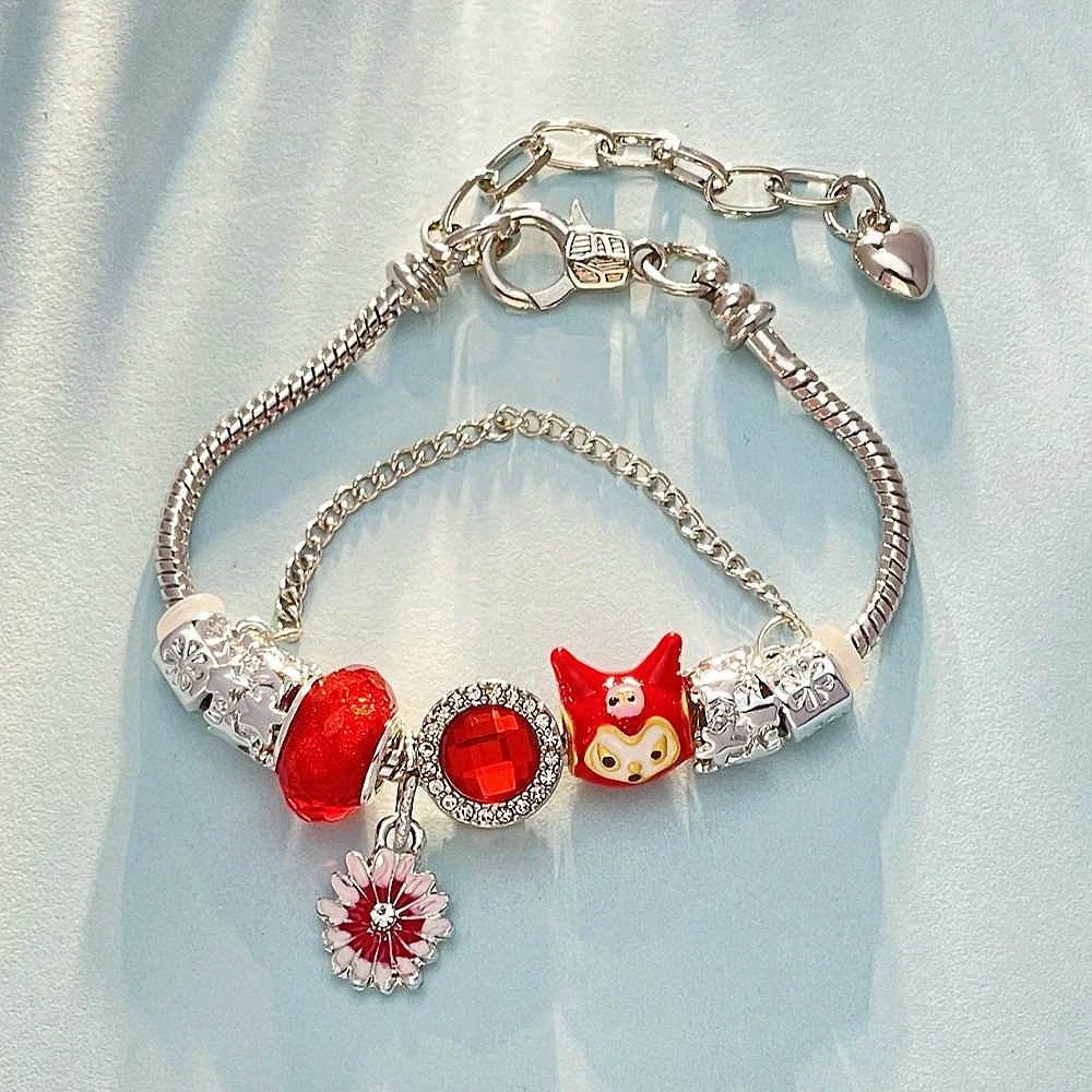 Wholesale Unisex Cartoon Characters Zinc Alloy Electroplated Bracelet Jewelry - Image 12