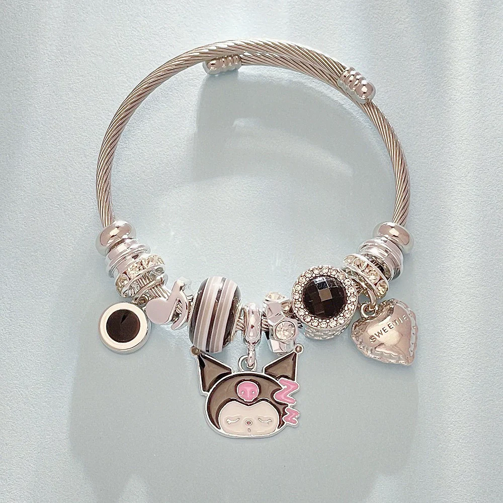 Wholesale Unisex Cartoon Characters Zinc Alloy Electroplated Bracelet Jewelry - Image 13