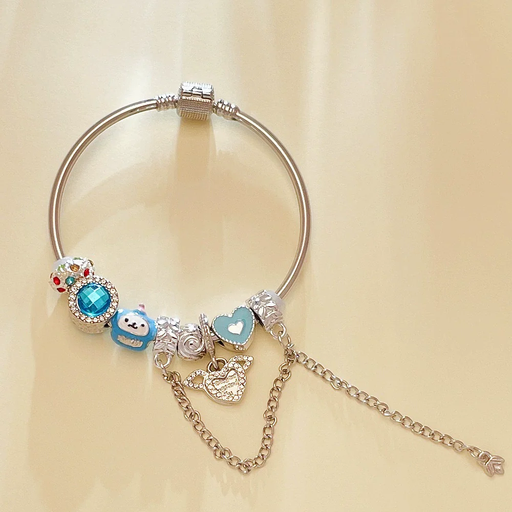 Wholesale Unisex Cartoon Characters Zinc Alloy Electroplated Bracelet Jewelry - Image 17