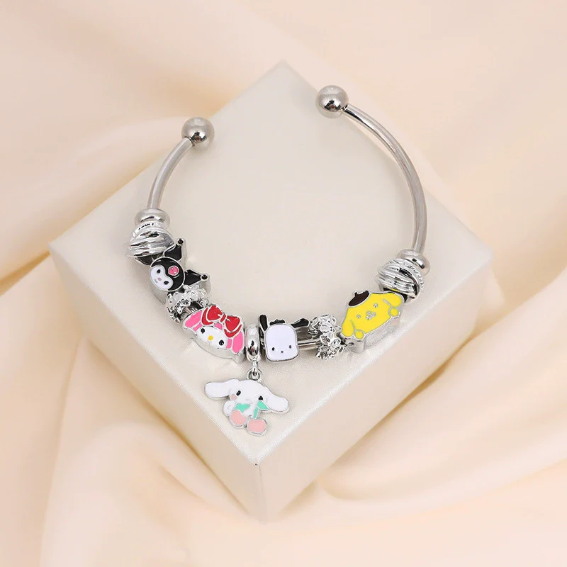Wholesale Unisex Cartoon Characters Zinc Alloy Electroplated Bracelet Jewelry - Image 2