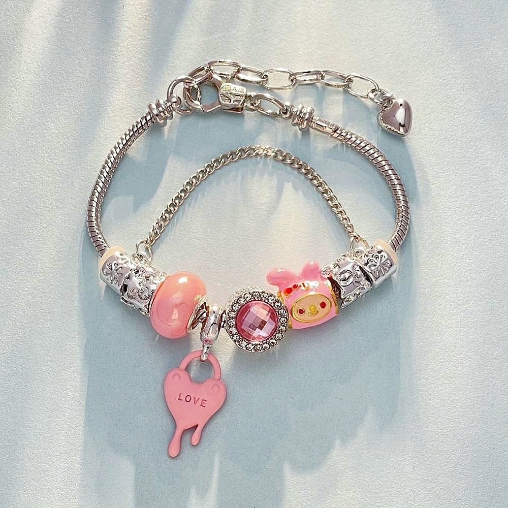 Wholesale Unisex Cartoon Characters Zinc Alloy Electroplated Bracelet Jewelry - Image 21