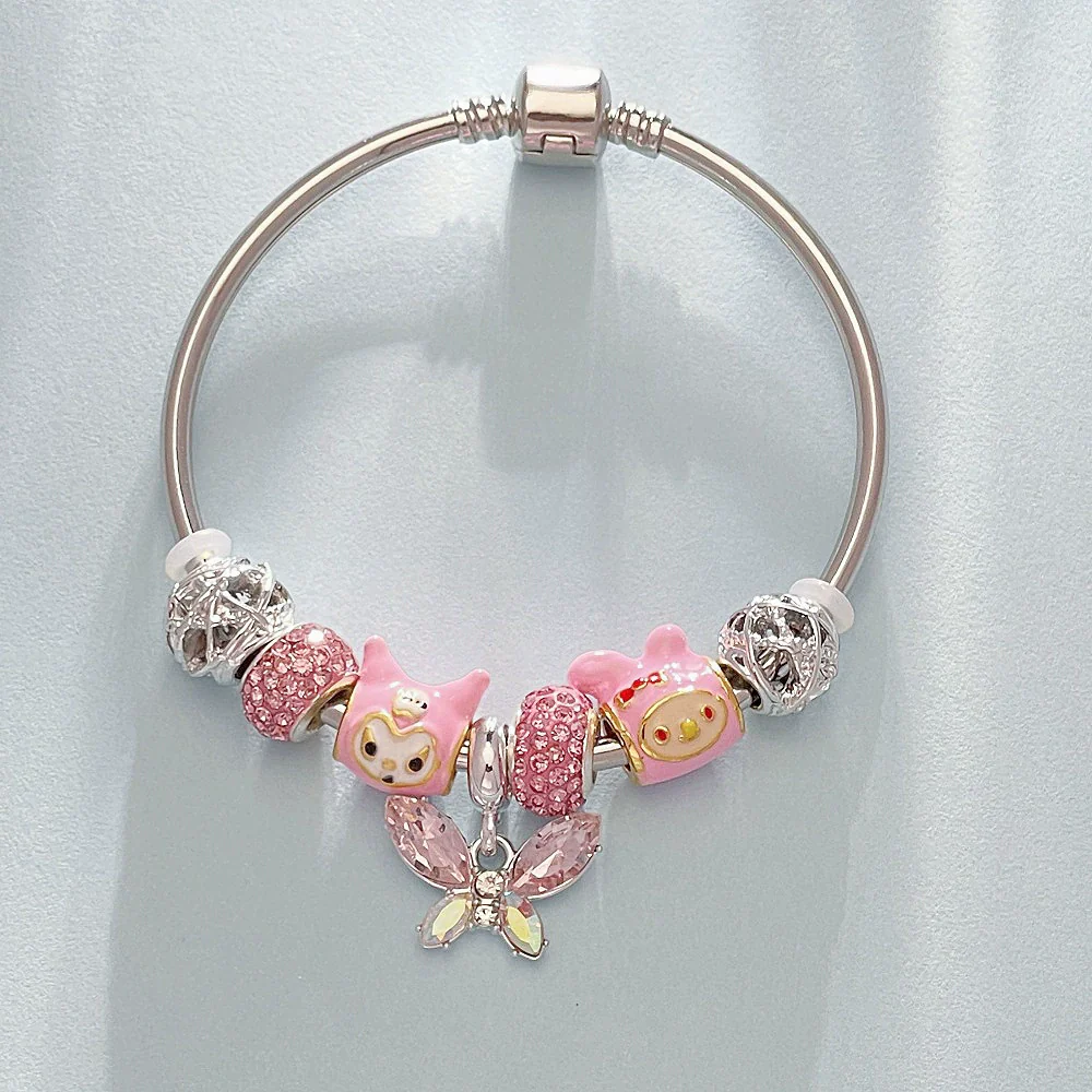 Wholesale Unisex Cartoon Characters Zinc Alloy Electroplated Bracelet Jewelry - Image 23