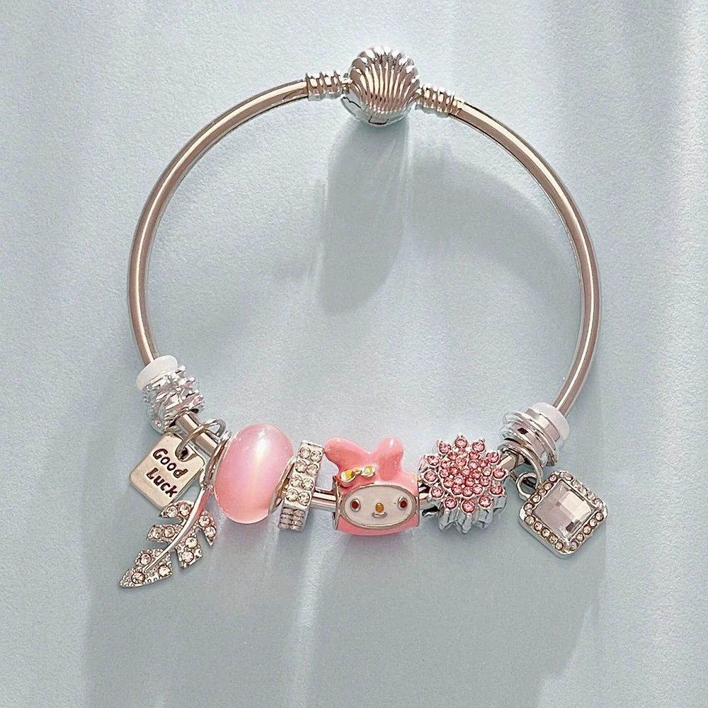 Wholesale Unisex Cartoon Characters Zinc Alloy Electroplated Bracelet Jewelry - Image 24