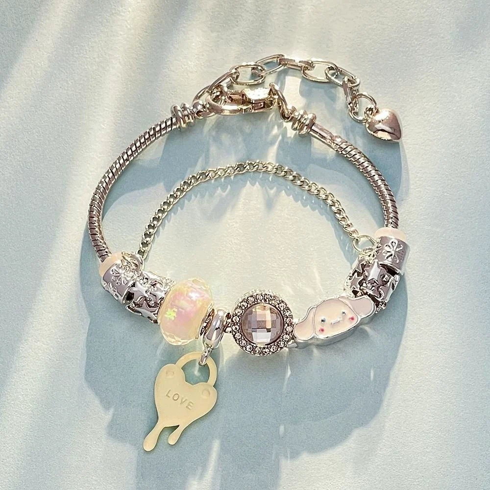 Wholesale Unisex Cartoon Characters Zinc Alloy Electroplated Bracelet Jewelry - Image 27