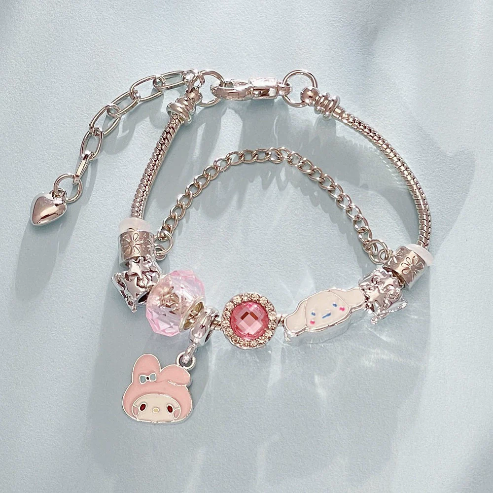 Wholesale Unisex Cartoon Characters Zinc Alloy Electroplated Bracelet Jewelry - Image 28