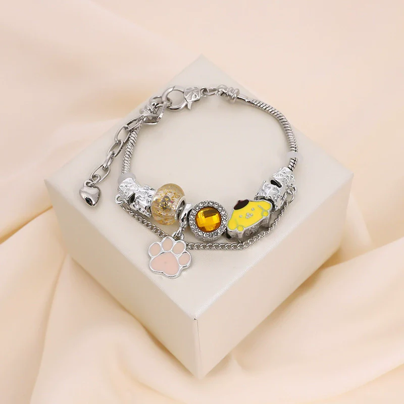 Wholesale Unisex Cartoon Characters Zinc Alloy Electroplated Bracelet Jewelry - Image 31