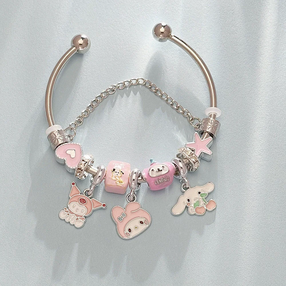 Wholesale Unisex Cartoon Characters Zinc Alloy Electroplated Bracelet Jewelry - Image 38