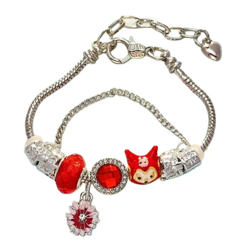 Wholesale Unisex Cartoon Characters Zinc Alloy Electroplated Bracelet Jewelry - Image 5