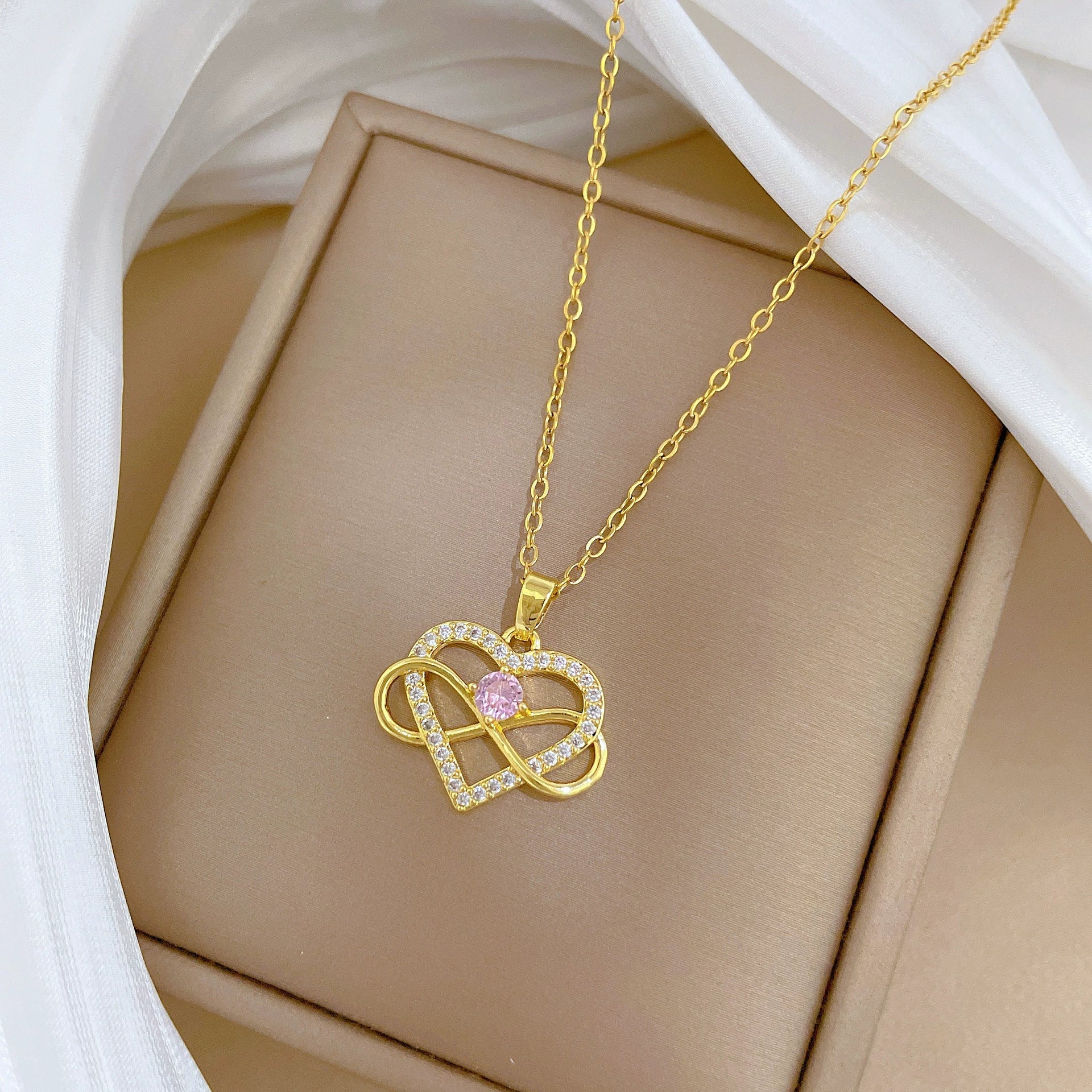 Wholesale Unisex Cartoon Minimalist Animal Zodiac Pattern Stainless Steel Copper Pendant Necklace - Image 3