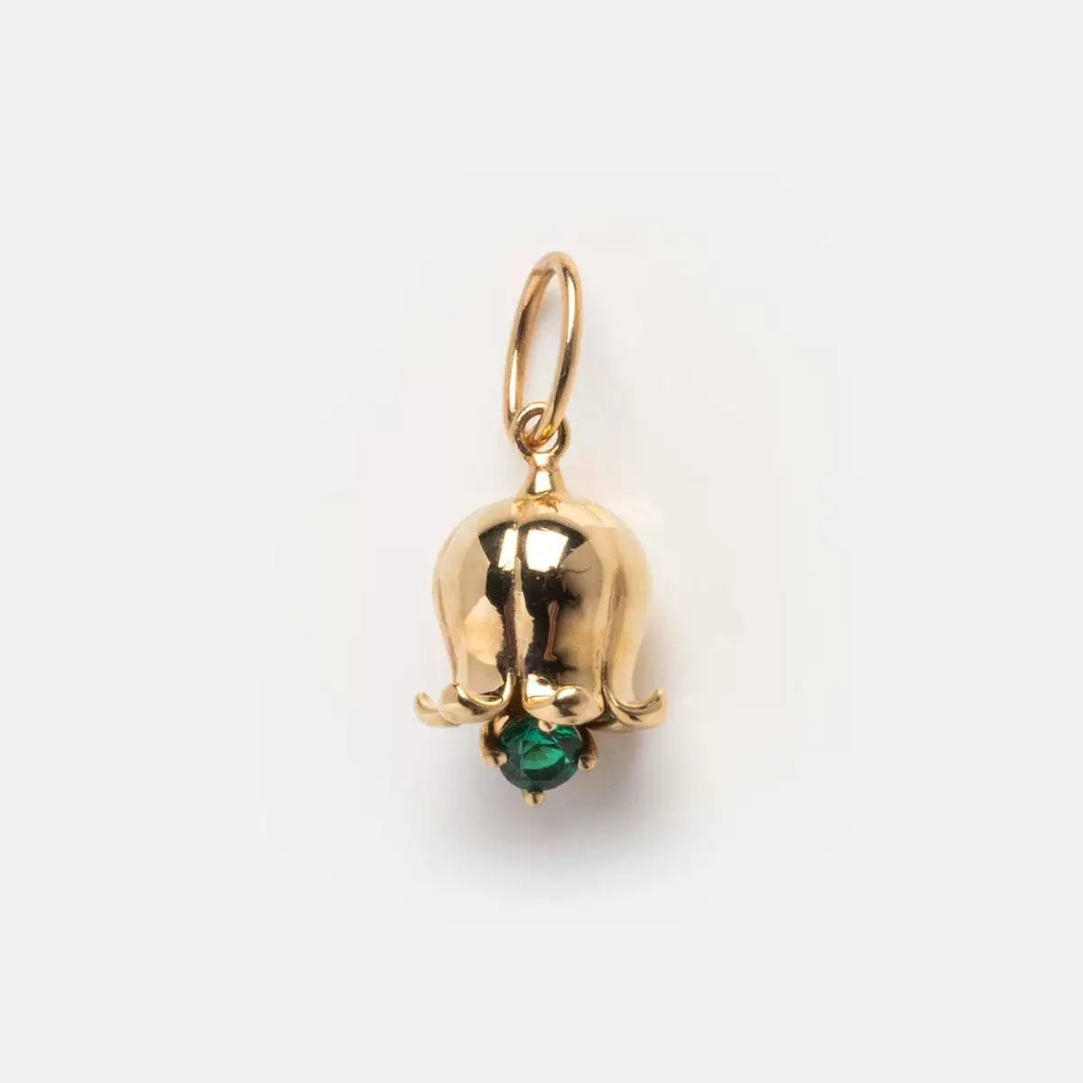 Wholesale Unisex Flower Pattern Copper Necklace With Rhinestone Pendant O Chain Gold Plated - Image 10