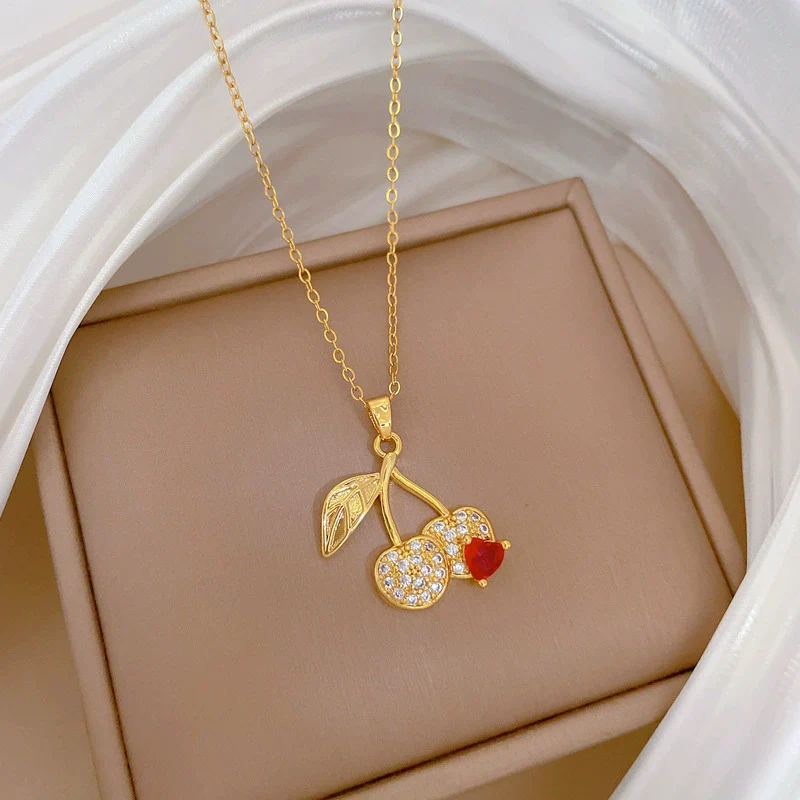 Wholesale Unisex Geometric Cartoon Stainless Steel And Copper Necklace - Image 3