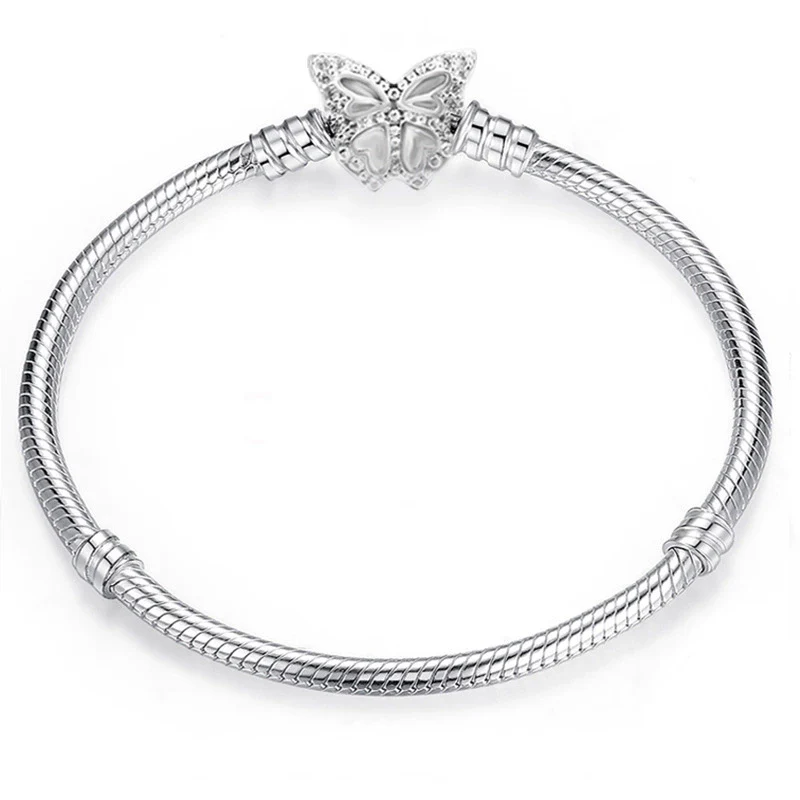 Wholesale Unisex Geometric Electroplated Metal Snake Bone Base Chain Bracelet For Diy Making - Image 39