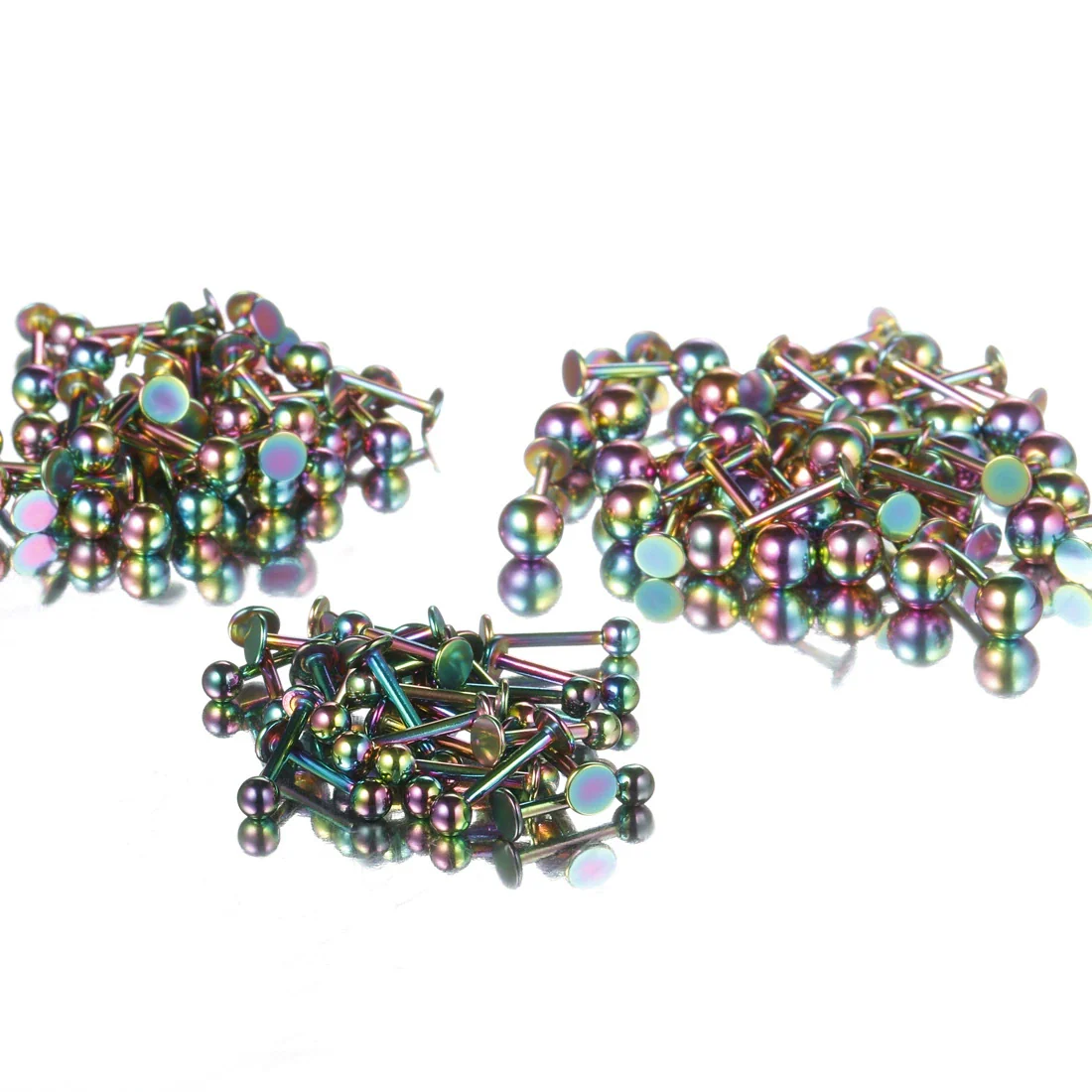 Wholesale Unisex Geometric Stainless Steel Electroplated Lip And Ear Bone Puncture Jewelry - Image 4