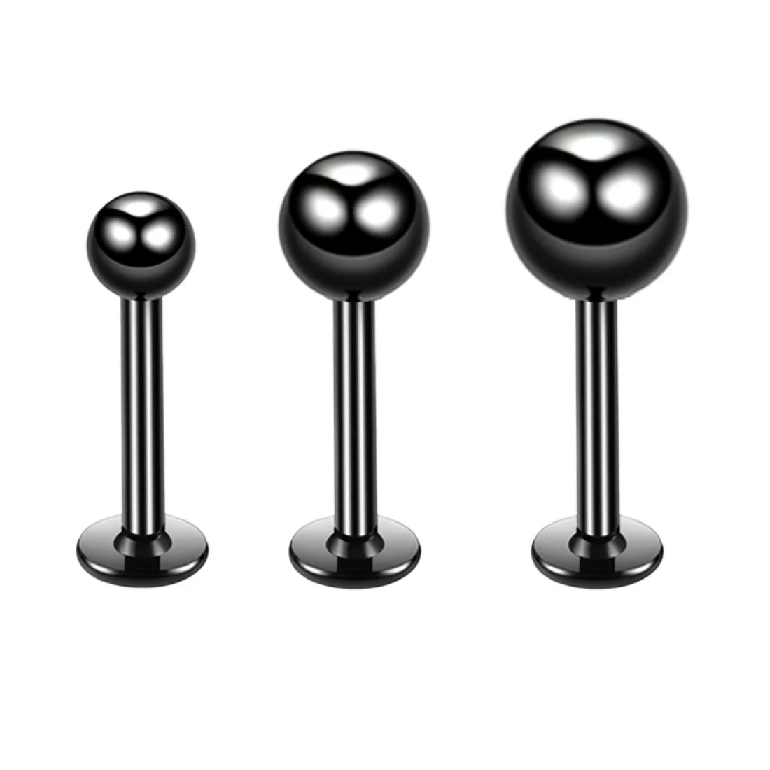 Wholesale Unisex Geometric Stainless Steel Electroplated Lip And Ear Bone Puncture Jewelry - Image 6