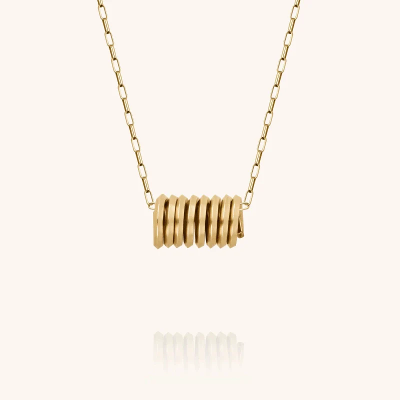 Wholesale Unisex Geometric Stainless Steel Electroplated Pendant Clavicle Chain Light Luxury Style - Image 5