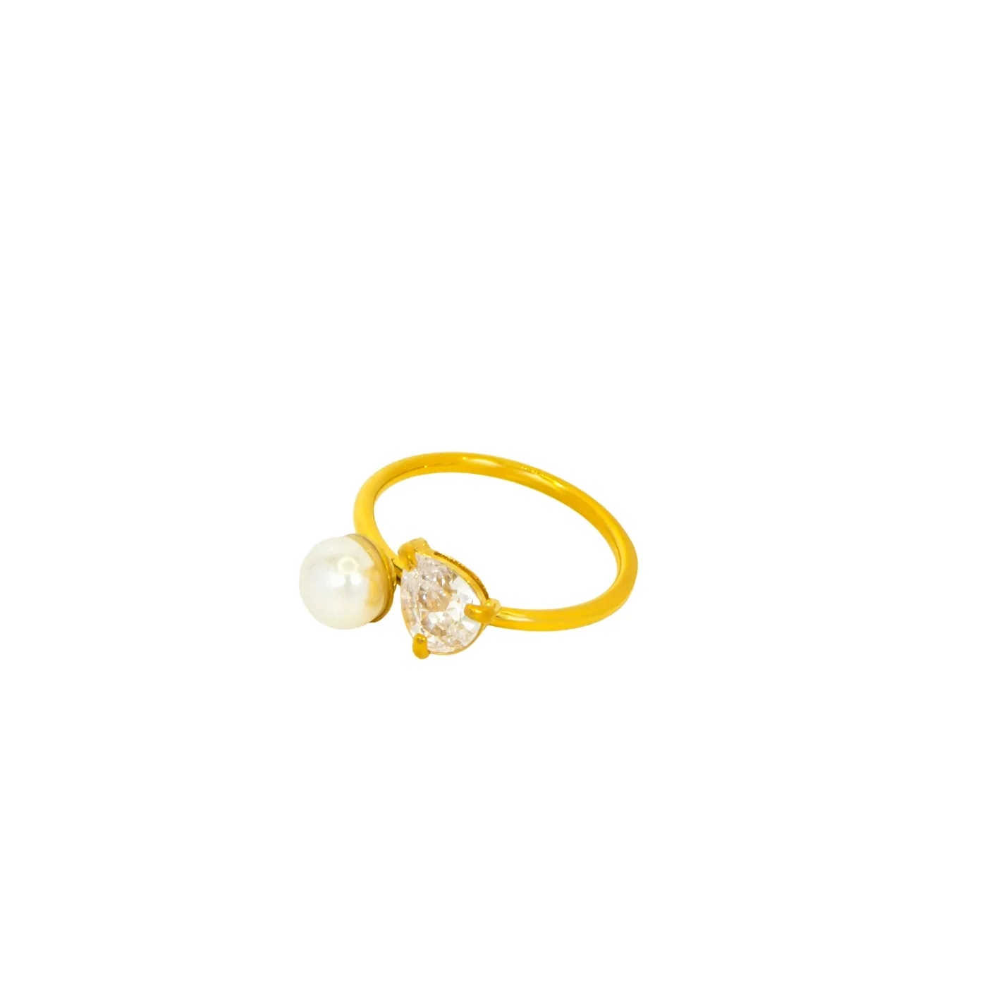 Wholesale Unisex Geometric Titanium Steel Electroplated Ring Accessories - Image 5