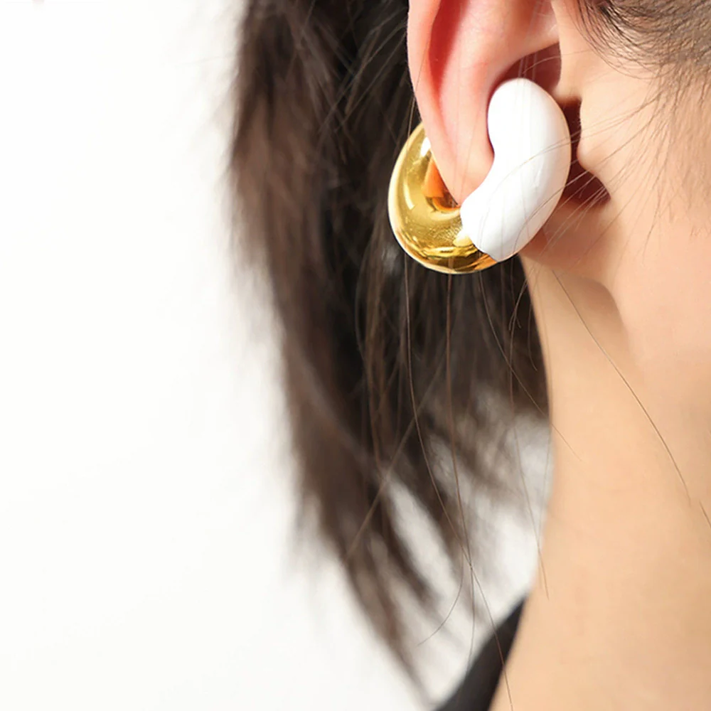 Wholesale Unisex Geometric Titanium Steel Goldplated Ushaped Ear Clip Jewelry - Image 6