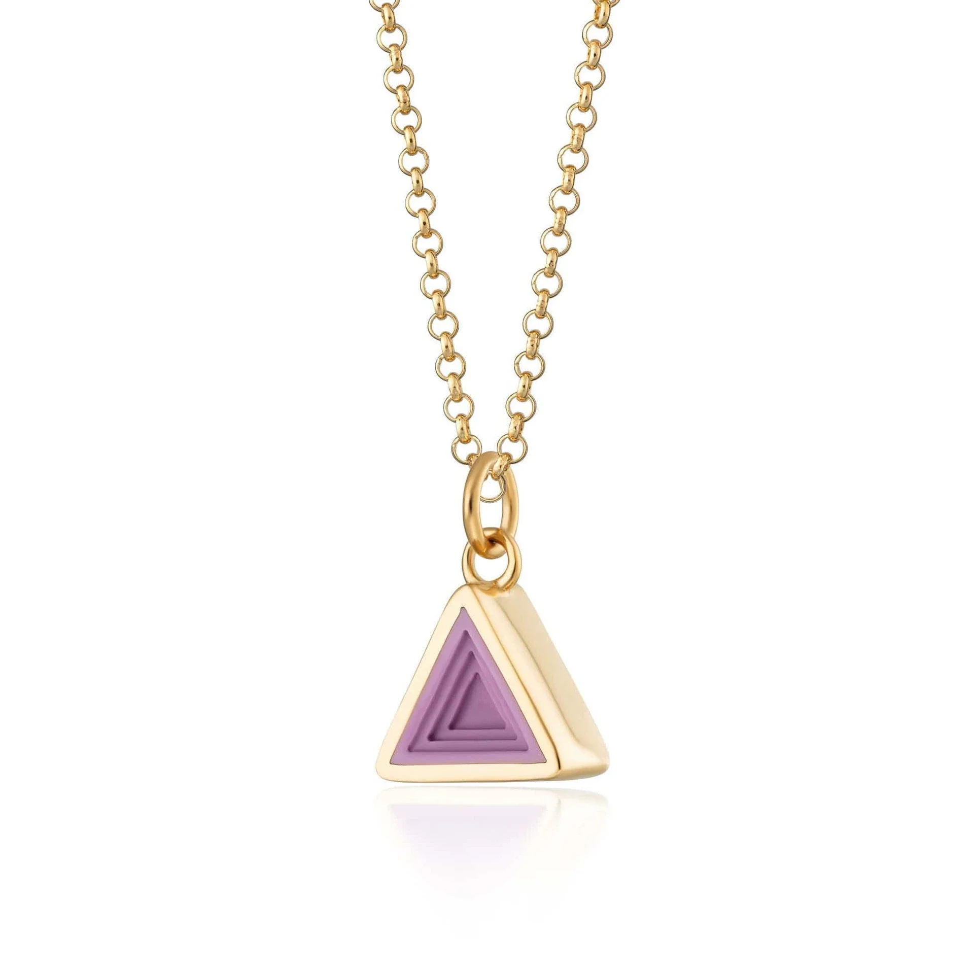 Wholesale Unisex Geometric Titanium Steel Necklace With Vacuum Gold Plated 18K Color Preservation - Image 8