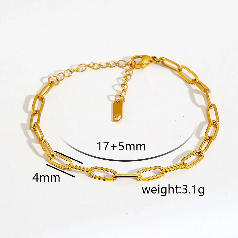 Wholesale Unisex Gold Plated Stainless Steel Anklet With Small Round Beads Luxury Jewelry - Image 17