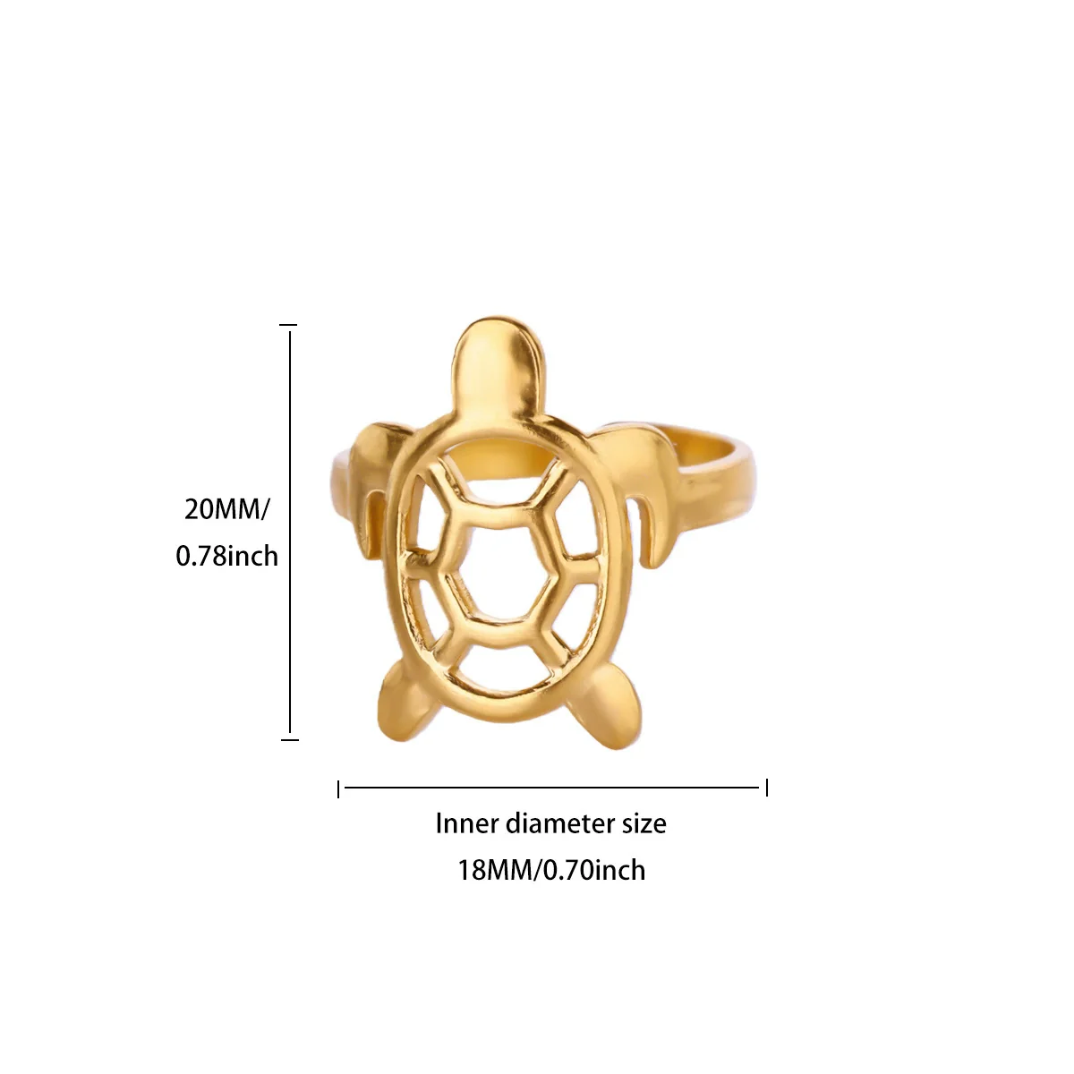 Wholesale Unisex Gold Plated Stainless Steel Rope Chain Necklace With Diamond Turtle Pendant Marine Series High End Jewelry - Image 10