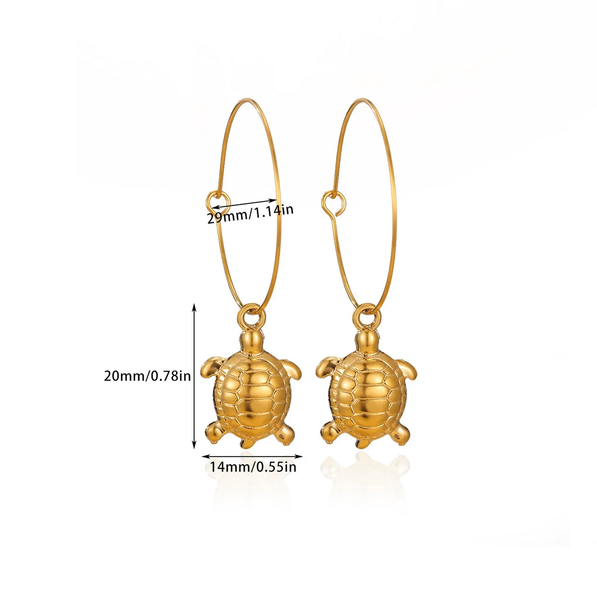 Wholesale Unisex Gold Plated Stainless Steel Rope Chain Necklace With Diamond Turtle Pendant Marine Series High End Jewelry - Image 13