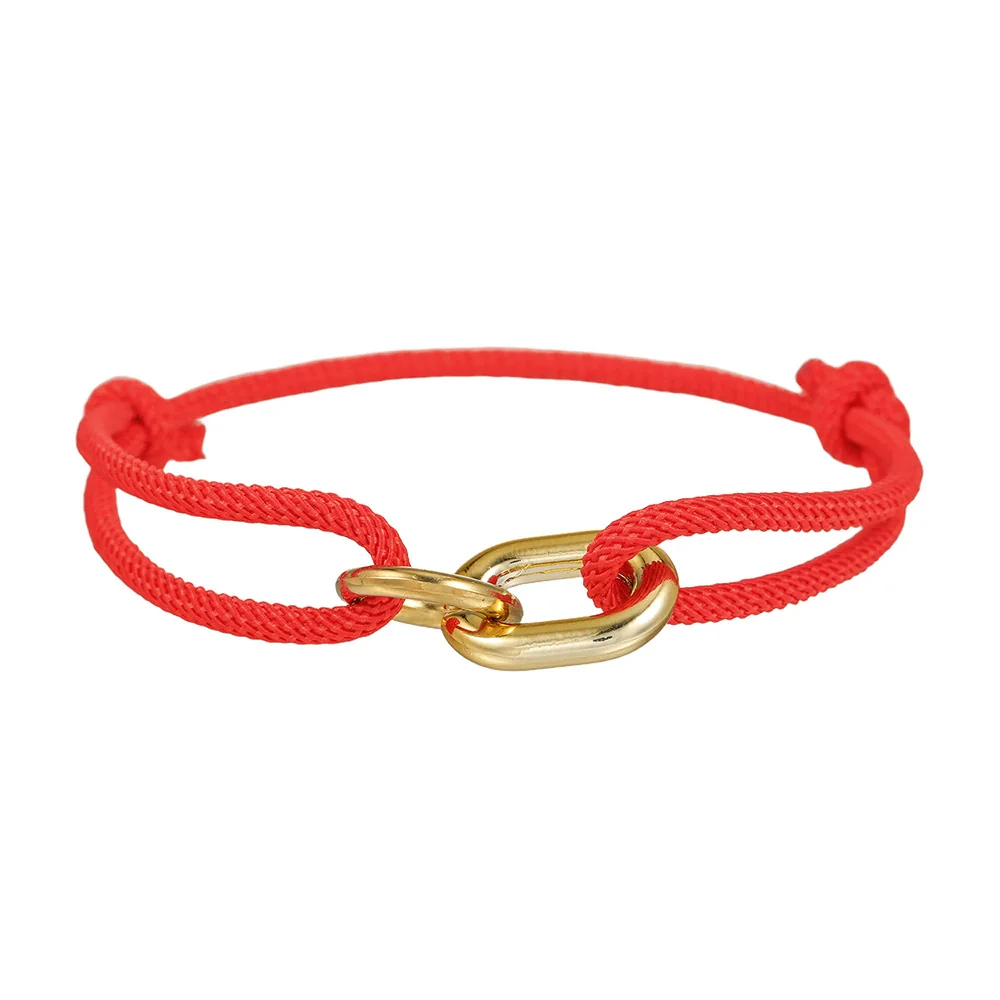 Wholesale Unisex Handmade Geometric Rope Ccb Milanese Adjustable Bracelet Jewelry - Image 8