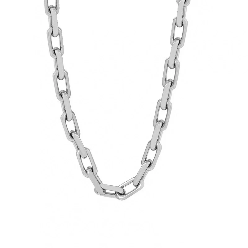 Wholesale Unisex Hip Hop Style Allmatch Goldplated Titanium Steel Jewelry Set With Regular Chain - Image 8