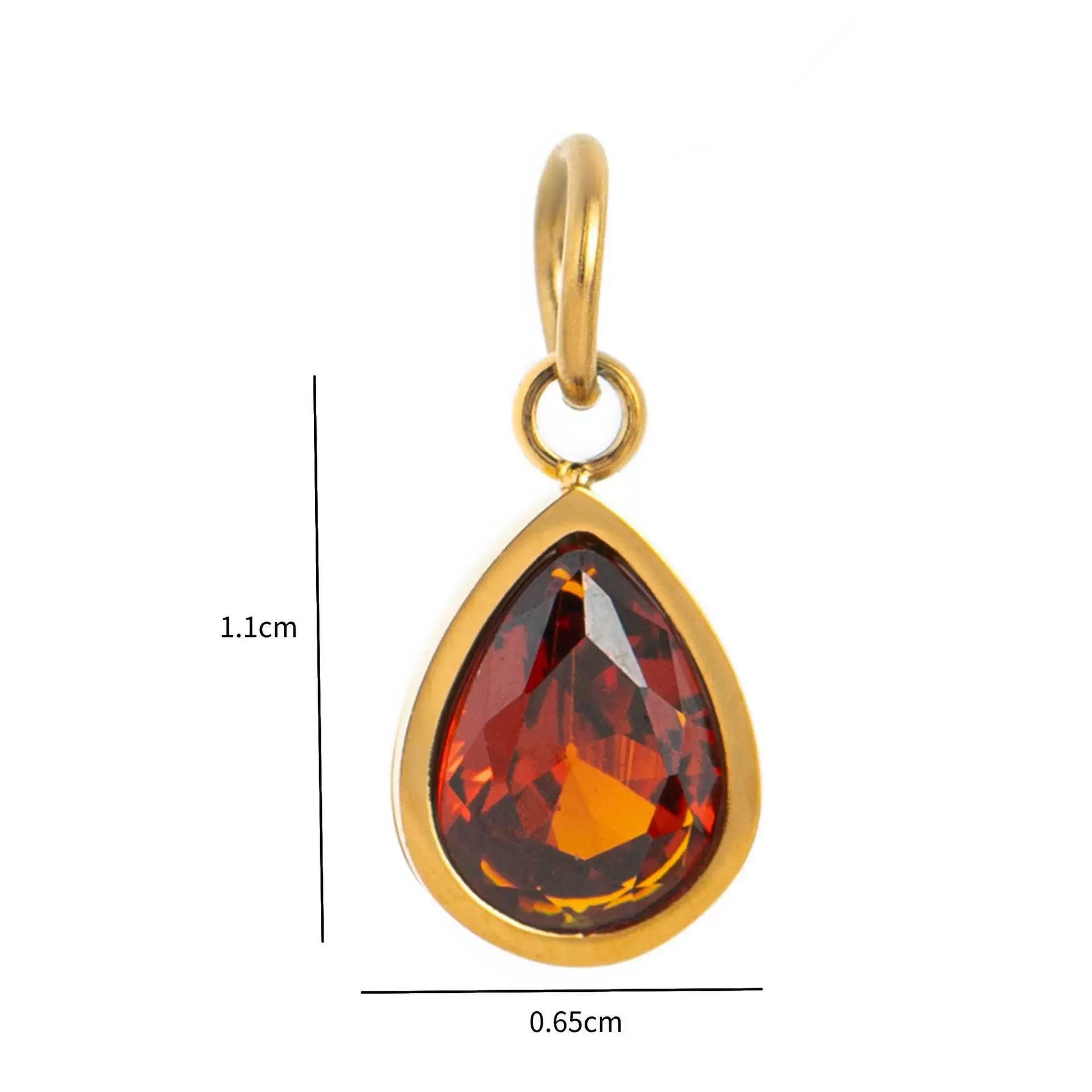 Wholesale Unisex Old Money Style Stainless Steel Pendant Necklace With Vacuum Electroplating 18K Gold - Image 6