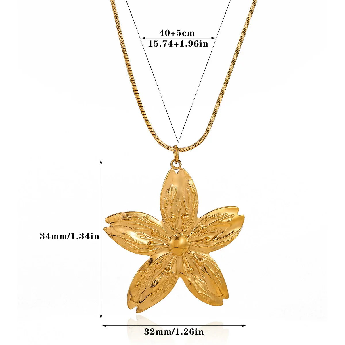 Wholesale Unisex Stainless Steel 18K Gold Plated Cross Chain Pendant Necklace - Image 12