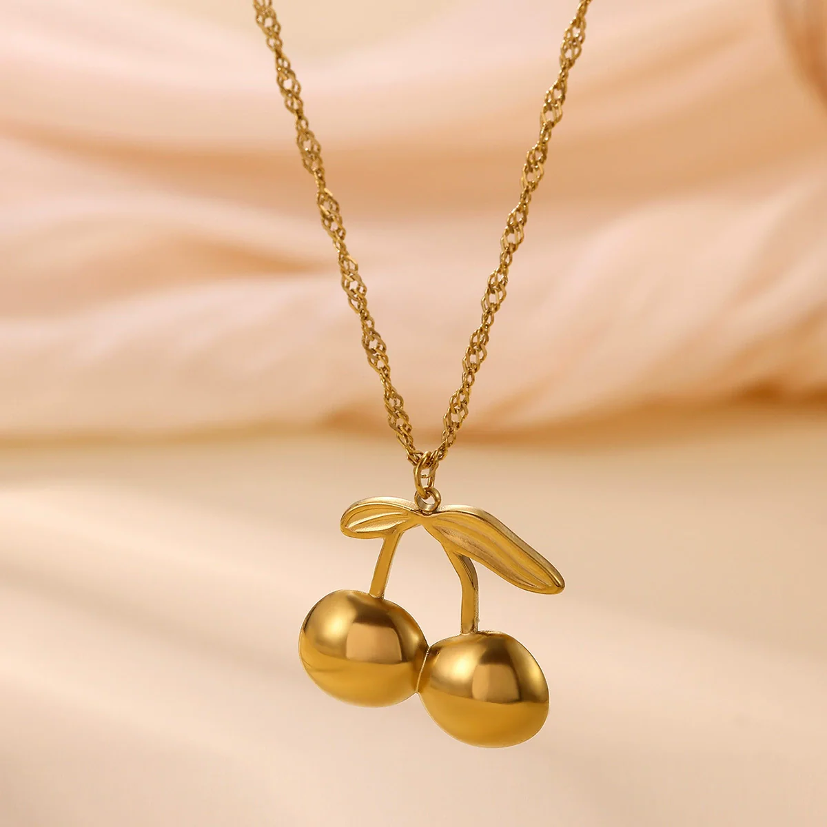 Wholesale Unisex Stainless Steel 18K Gold Plated Cross Chain Pendant Necklace - Image 4