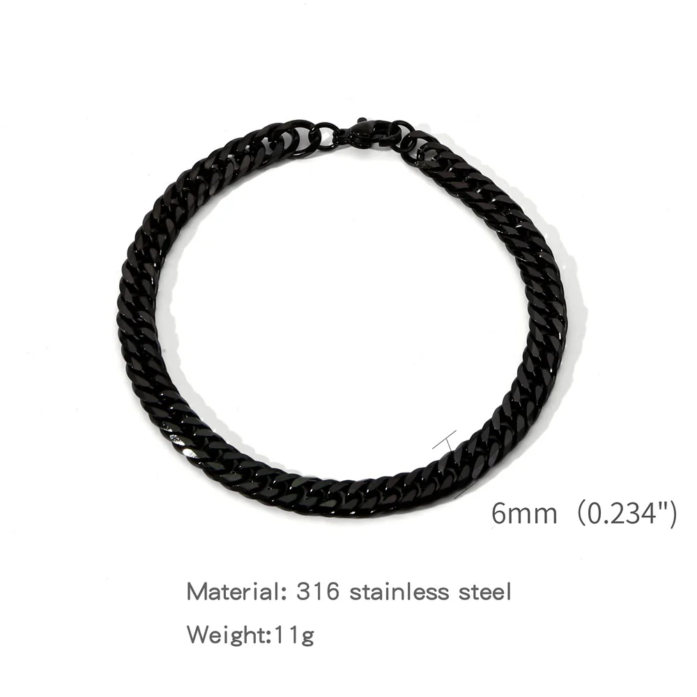 Wholesale Unisex Stainless Steel Geometric Exaggerated Electroplated Double Woven Bracelet - Image 23