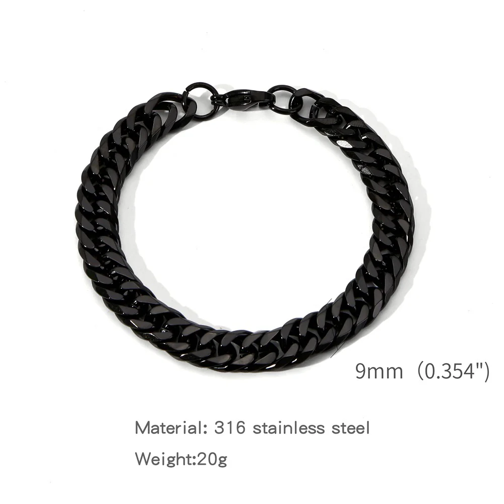 Wholesale Unisex Stainless Steel Geometric Exaggerated Electroplated Double Woven Bracelet - Image 26