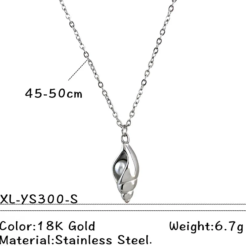Wholesale Unisex Vintage Minimalist Electroplated Titanium Steel And Stainless Steel Ushaped Pendant Cross Chain Necklace Jewelry - Image 8