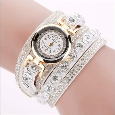 Wholesale Universal Leisure Alloy Case Imitation Leather Strap Round Dial Pointer Number Display Watch - Image 6