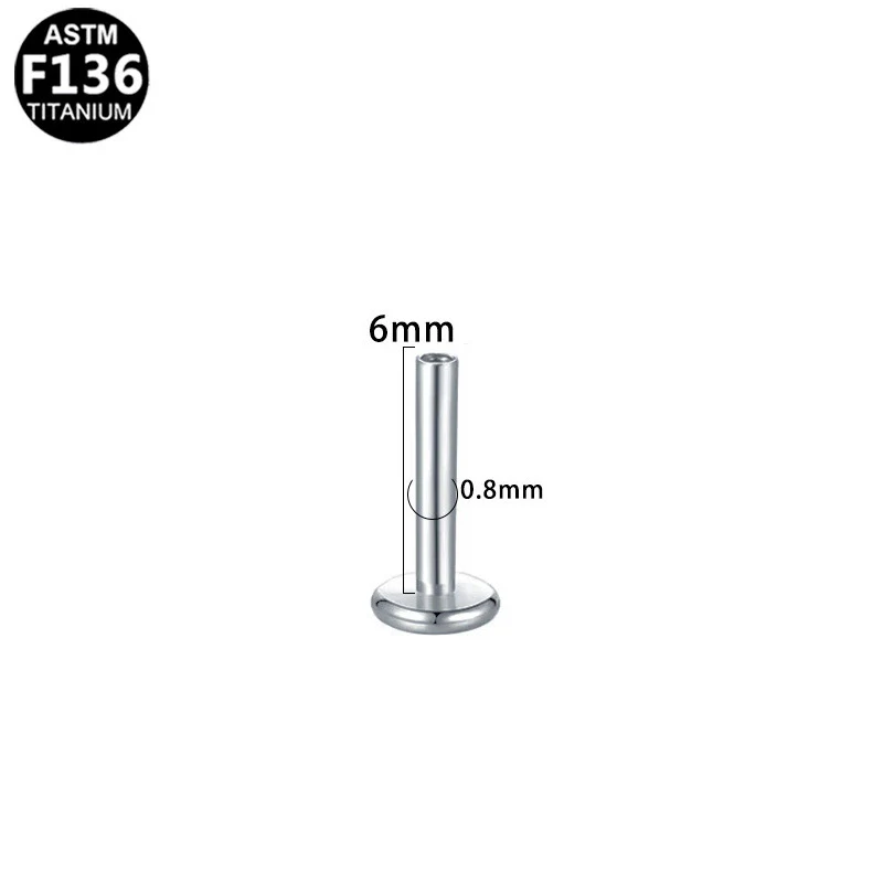 Wholesale Universal Lip Stud And Ear Bone Stud Replacement Rod In Geometric Style Made Of Copper And Stainless Steel With Electroplating Treatment Unisex - Image 15
